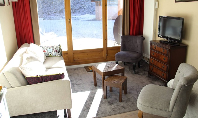 Les Claux Apartamento | Apartamento a pie de pistas, Vars, Hautes Alpes