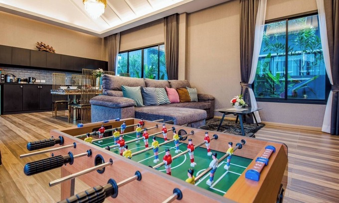 Kao Yai Villa | Villa Sky Blue con piscina en Hua Hin, 3 dormitorios y 4 baños, cerca de la playa de Cha-Am