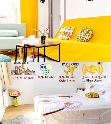 Plateau — Pyramide Apartamento | Sky Haven, 5Mins Orly Airport