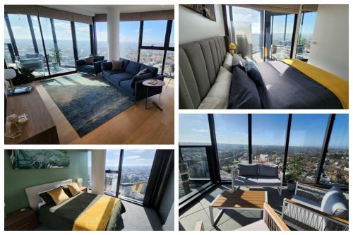 South Yarra Apartamento | Sky-high South Yarra luxury 2 bed sleeping up to 4
