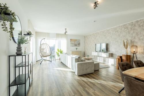 Hamm Apartamento | Sky Penthouse 08 I Aufzug I TV I Gasgrill I WiFi