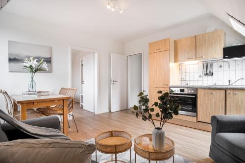 St. Peter-Ording Apartamento | Sky & Sand SPO Salzwiese I Strandurlaub am Leuchtturm, 4 Betten, Geschirrspüler