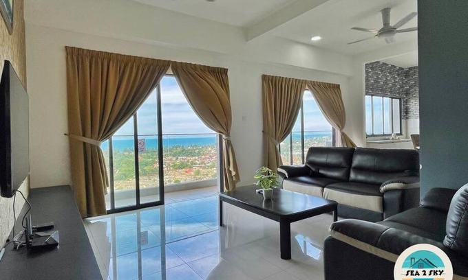 Batu Buruk Apartamento | Sky2Sea Penthouse @ Icon Residences