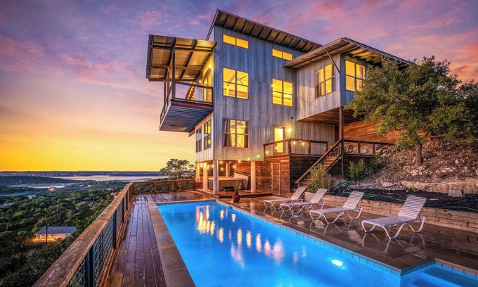 Canyon Lake Villa | SKYHOUSE Canyon Lake: Private Pool and Lake Views