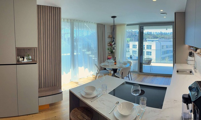 Ljubljana City Centre Apartamento | Skyline Penthouse Retreat – Luxury in Ljubljana