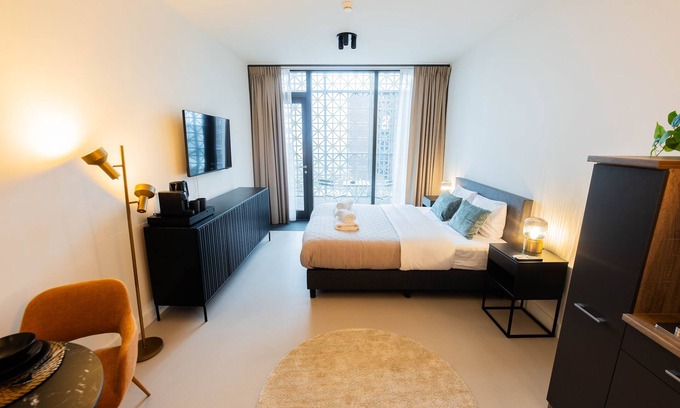 Kop van Zuid Apartamento | Skyline Serenity Studio BHD