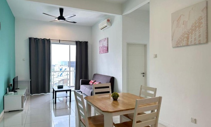 Bandar Puchong Jaya Apartamento | Skypod Puchong 7pax Nearby IOI Mall