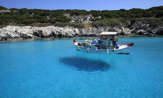 Skiros Apartamento | Skyros Lithari Luxury - Poolside Retreat