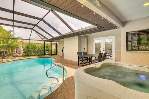 Biggar Casa | Sleek Family Home with Pool and Hot Tub in Fort Myers!