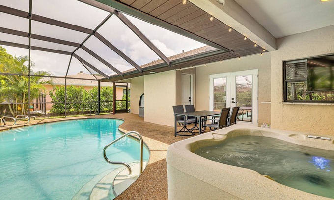 Biggar Casa | Sleek Family Home w/Pool & Hot Tub in Fort Myers!