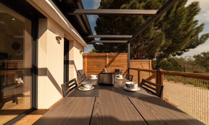 Sorede Apartamento | Pequeña casa "Côté Nature" con vistas a la montaña, Wi-Fi y aire acondicionado