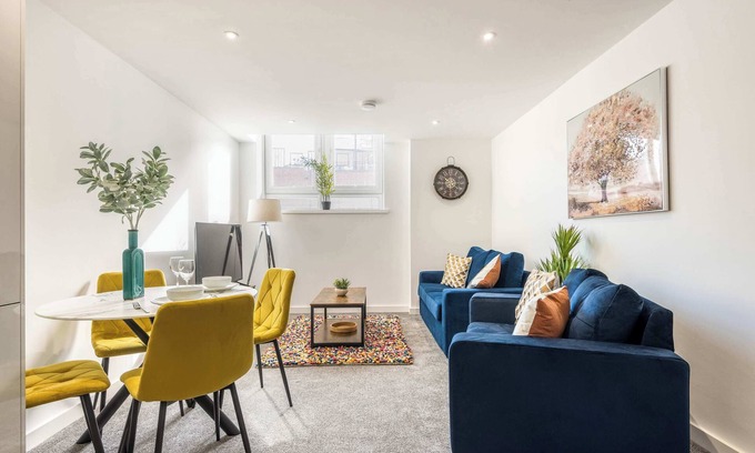Rotherham Apartamento | Smart 1 Bedroom Apartment in Central Rotherham