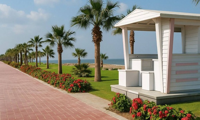 Al-Manasrah Chalet De Esquí | Estancia inteligente junto al mar