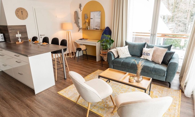 Bad Zwischenahn Apartamento | SmartFewo: Wellenreiter | Penthouse | Sauna | Park - Residence by the small sea