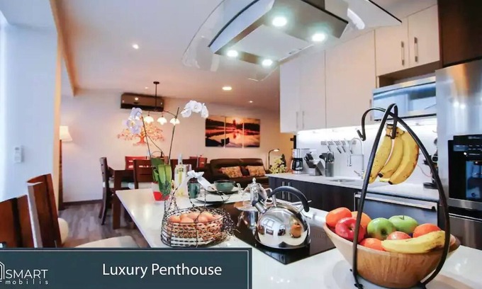 Mata Redonda Apartamento | @SmartMobilis Luxury Penthouse Long Stays,Medical Tourism,Balconies,Pool & Gym