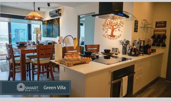 Mata Redonda Apartamento | @SmartMobilis Luxury Villa for Long Stays & Medical Tourism Balcony,Pool & Gym