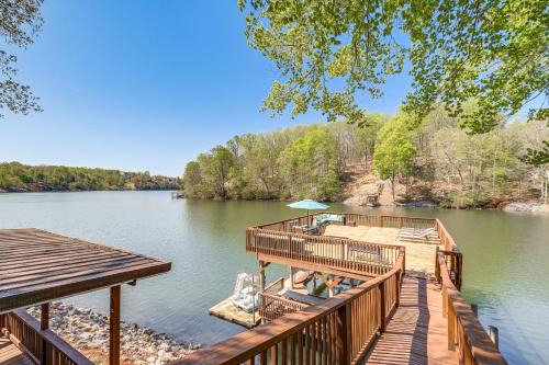 Westlake Corner Casa | Smith Mountain Lake House with 2-Story Boat Dock!
