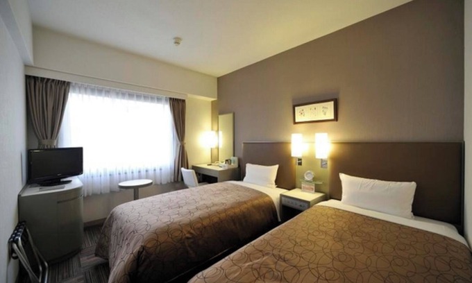 Kanda Hotel | Smoking twin room 16 sqm Bed width 100 x 19 / Chiyoda-ku Tokyo