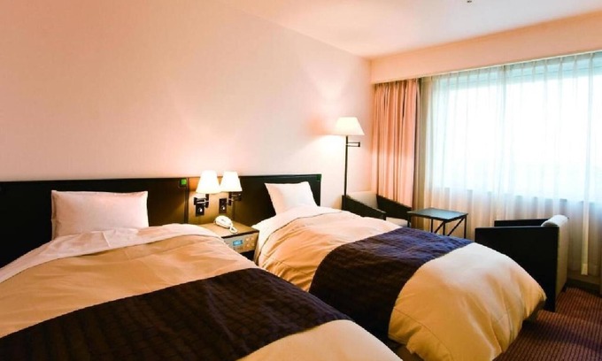 Ogaki Hotel | Smoking Twin room Free parking Limited stay da / Ogaki Gifu