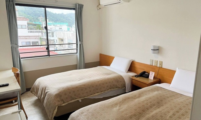 Nago Hotel | Smoking Twin room with unit bath / Nago Okinawa
