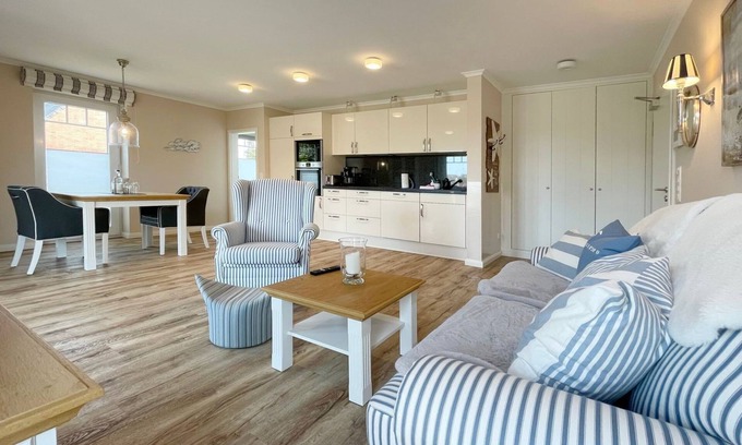 Vorstadt Apartamento | Smukke Lys - Smukke Lys - Stylish, barrier-free vacation apartment with elevator in