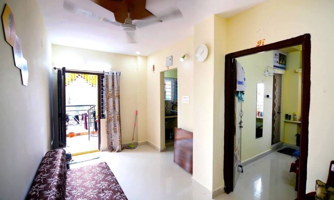 Begumpet Condominio | SN301-Fully Furnished 1BHK AC,TV,300mbps@Suchitra