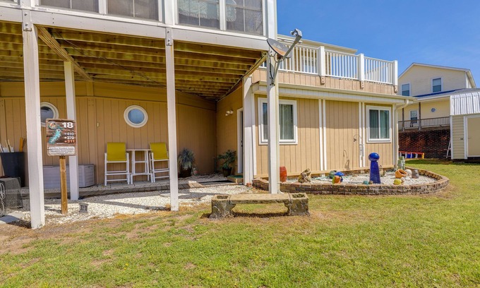 Sneads Ferry Apartamento | Sneads Ferry Vacation Rental Studio w/ Water Views