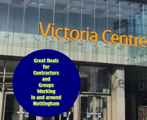 Nottingham City Centre Apartamento | "Snooze Central" - City Centre Apartments above Victoria Centre Shopping Centre with full Kitchen in Milton Street - up to 4 Beds - most Central Location next to the Hilton Hotel - Outdoor Parking for Cars or Vans five pounds a day - Sunday 1pm Check-Out