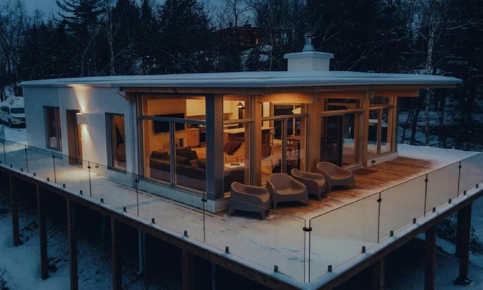 La Conception Apartamento | Snow Chalet Perched in the Treetops of Tremblant