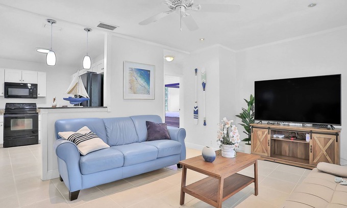 Vero Beach South Casa | Snowbird-Friendly Home with Central AC, WiFi, Washer/Dryer & Patio