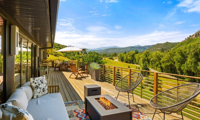 Snowmass Casa | Snowmass Contemporary Ranch -- secluded mountain retreat