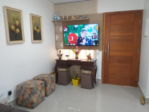 Balneario Cidade Atlantica Casa | sobrado 08 com duas suítes, conf