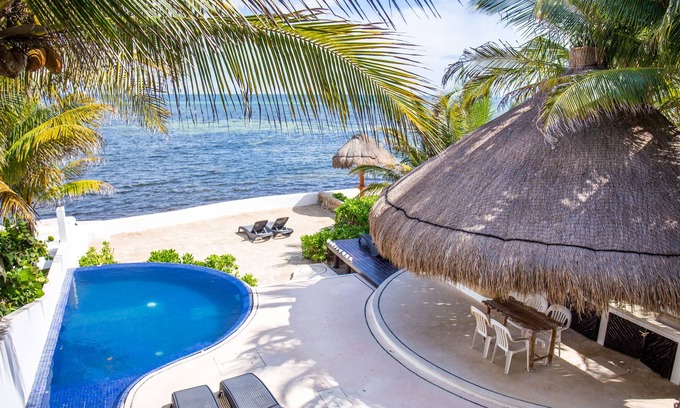 Puerto Morelos Condominio | PARAÍSO PRIVADO FRENTE AL MAR - AÚN CERCA DE LA CIUDAD