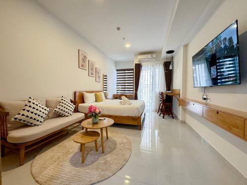 District 1 Apartamento | SOHO Residence & Hotel, Apartment with King Bed, walk to Bui Vien