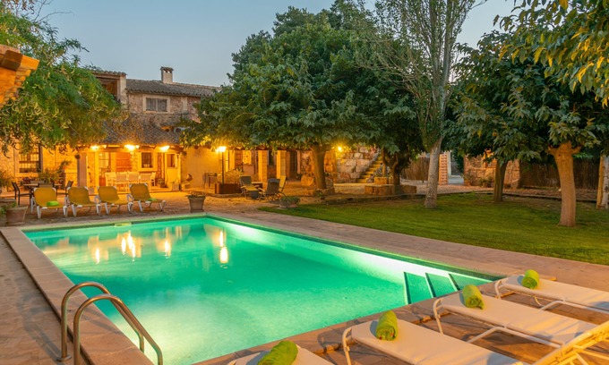 Algaida Villa | SON ARBOÇ GRAN - Villa con piscina privada y WiFi gratis.