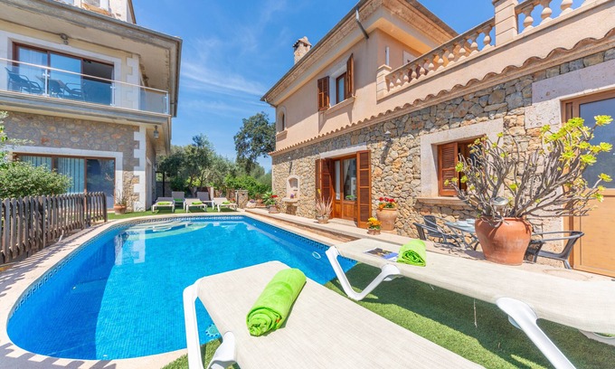Maria de la Salut Villa | SON MONJO - Casa encantadora con piscina privada y Wifi gratis