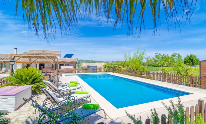 Montuiri Villa | SON VANRELL - Villa con piscina privada en MONTUÏRI. WiFi Gratis