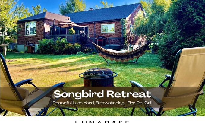 Anderson Township Apartamento | Songbird Retreat | Lush Fenced Back Yard