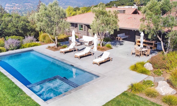 Fetters Hot Springs-Agua Caliente Casa | Sonoma Hilltop Estate with 3 Bedrooms and Pool - Includes Wine Tasting Passport
