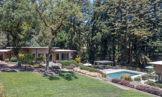 Glen Ellen Casa | Sonoma Serenity: Modern Estate with Pool, Privacy, and Wine Country Charm.