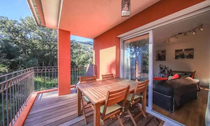 Erbalunga Condominio | Tranquilo apartamento para 4 personas en el corazón de Erbalunga