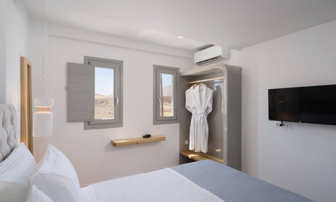Monolithos Villa | Sophisticated Santorini Suite | Two Bedroom Suite with Private Hot Tub | Monolithos