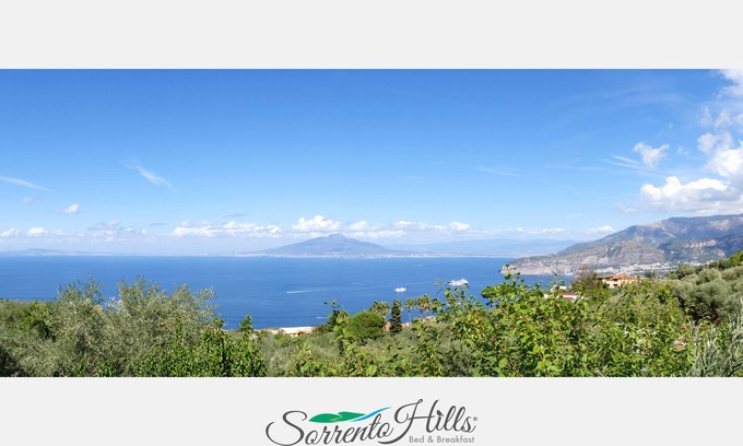 Priora Cama Y Desayuno | Colinas de Sorrento - Vista de la bahía
