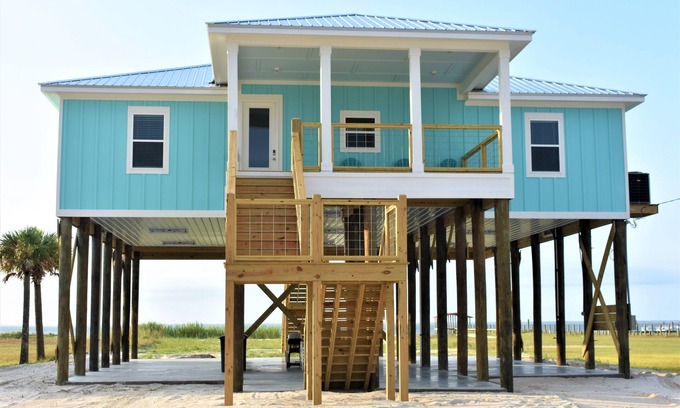 Dauphin Island Casa | Soul Surfing III June 2023: Breathtaking Sunset Island Views & Private Beach