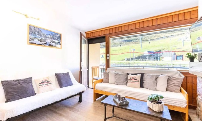 Saint-Lary-Soulan Apartamento | Soum De Matte Residence - Apartment 11 people foot from the slopes Ski resort PLA D ADET