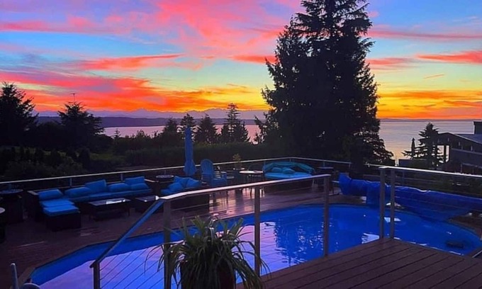 Three Tree Point Casa | ¡¡¡Nuevo listado!!! Vista al mar, terraza con tres árboles, piscina climatizada y bañera de hidromasaje