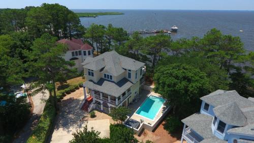Corolla Light Casa | Soundfront, Private Pool, Hot Tub, Sound views! 519, Bay Breeze