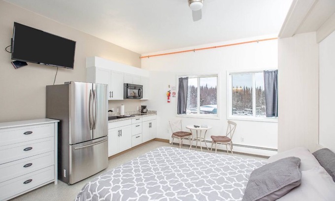 Huffman - O' Malley Apartamento | South Anch. Suite Partial Chugach Mountain View
