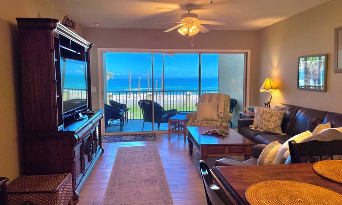 Flagler Beach Condominio | South Beach Ejecutivo Condo (gratuito a Internet y Larga Distancia)