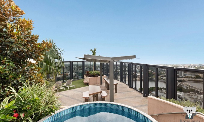 South Brisbane Apartamento | South Brisbane 2 Bedrooms Apartment with Free Parking by KozyGuru